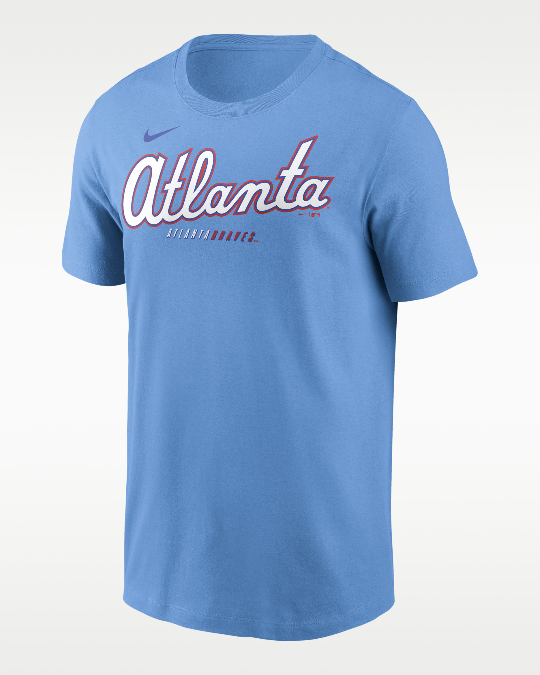 Atlanta Braves City Connect Wordmark Men's Nike MLB T-Shirt. Nike.com